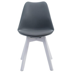 Lyxiga matstolar i plast, konstläder och trä