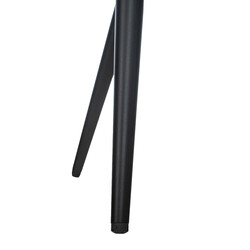 Elegant modern matstol med bekväm stoppning och metallram