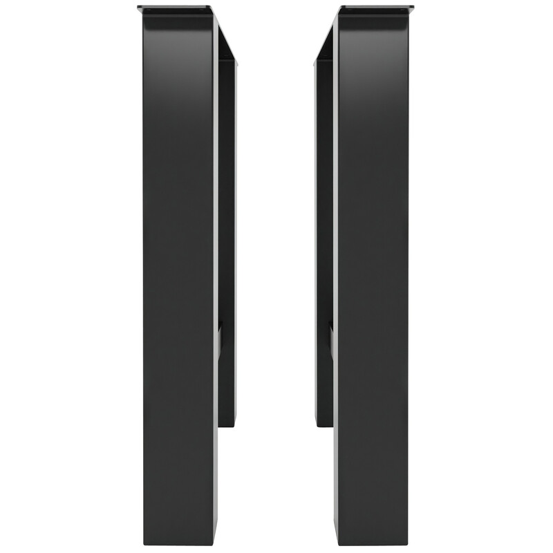 Mångsidiga bordsben i stål med enkel montering