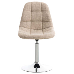 Elegant snurrstol med bekväm stoppning och modern design