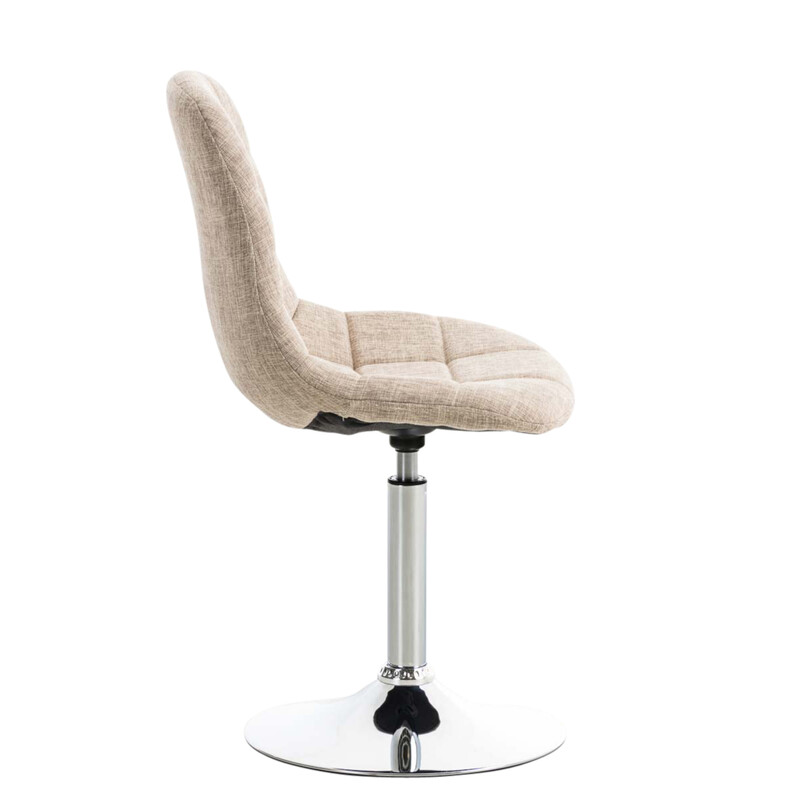 Elegant snurrstol med bekväm stoppning och modern design