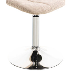 Elegant snurrstol med bekväm stoppning och modern design