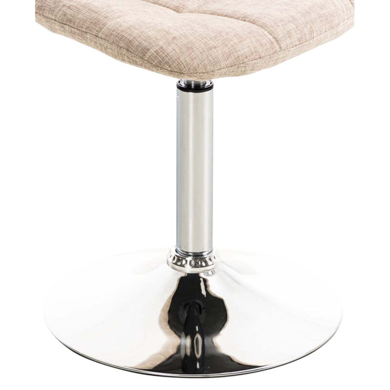 Elegant snurrstol med bekväm stoppning och modern design