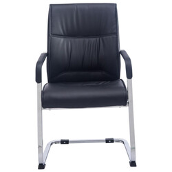 Elegant gungstol i konstläder med ergonomisk design