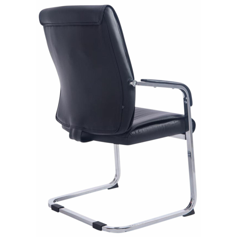 Elegant gungstol i konstläder med ergonomisk design