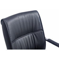 Elegant gungstol i konstläder med ergonomisk design