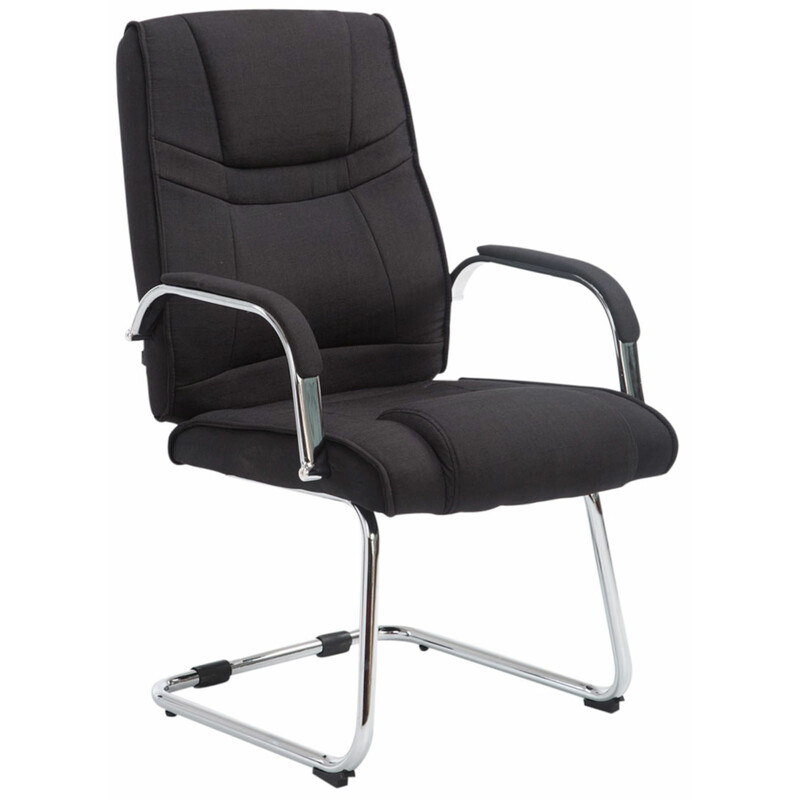 Elegant gungstol med ergonomisk design och vadderade armstöd