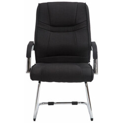 Elegant gungstol med ergonomisk design och vadderade armstöd