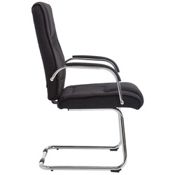 Elegant gungstol med ergonomisk design och vadderade armstöd