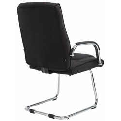 Elegant gungstol med ergonomisk design och vadderade armstöd