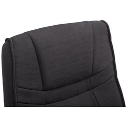 Elegant gungstol med ergonomisk design och vadderade armstöd