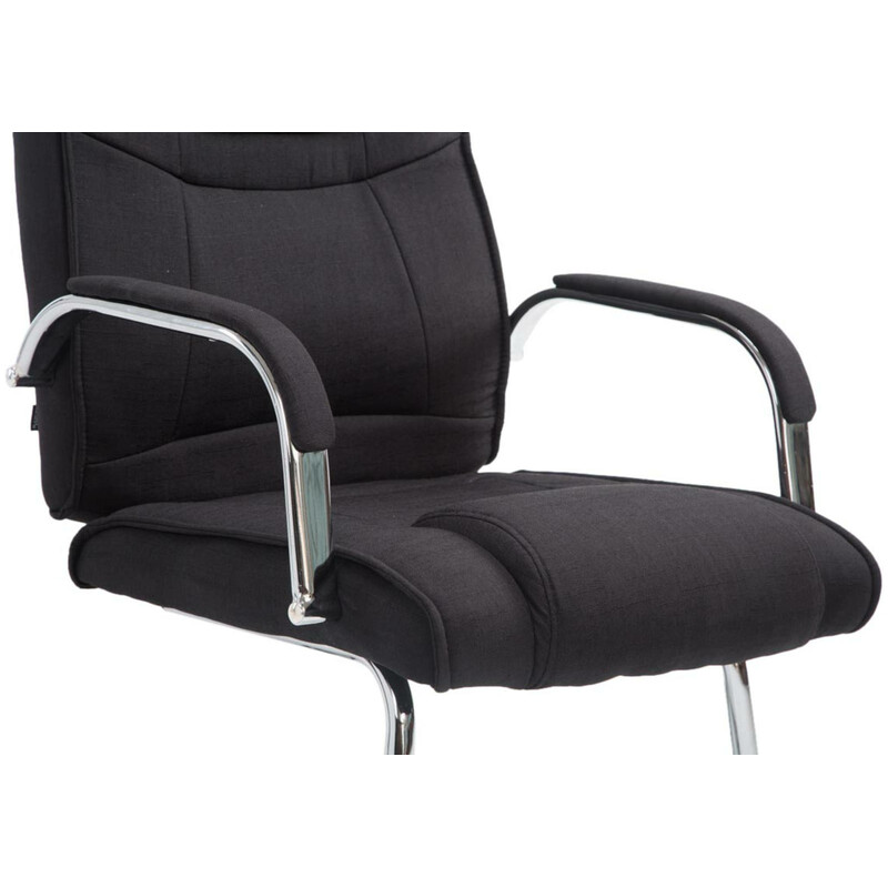 Elegant gungstol med ergonomisk design och vadderade armstöd