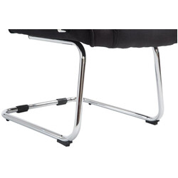 Elegant gungstol med ergonomisk design och vadderade armstöd