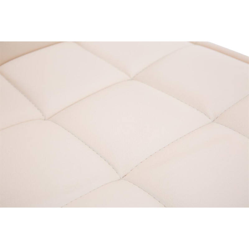 Eleganta justerbara matstolar i konstläder med hög ryggstöd