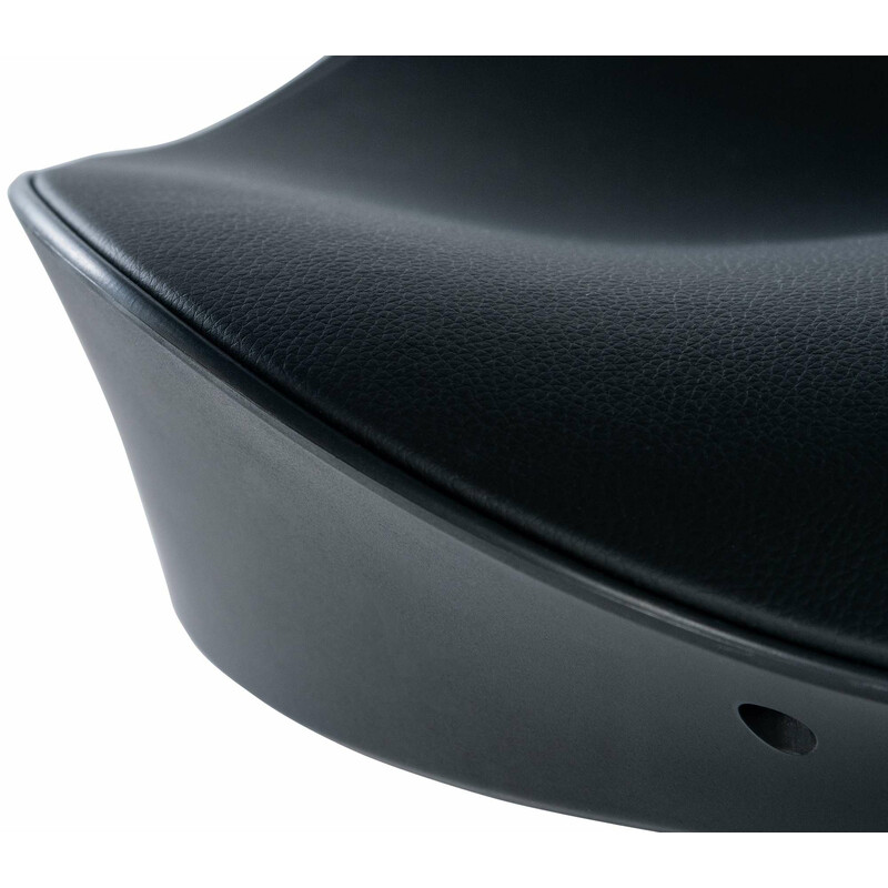 Ergonomisk barstol i konstläder med justerbar höjd