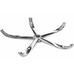 Stabil stolsbas i metall för kontors- och arbetsstolar