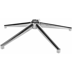 Metallkorsning för kontorsstolar med enkel installation