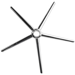 Metallkorsning för kontorsstolar med enkel installation