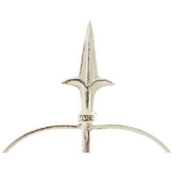 Rustikt trädgårdsstaket i järn för klätterväxter 116x124 cm