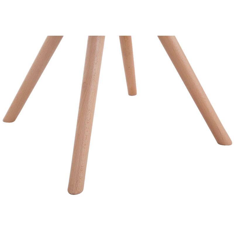 Eleganta besöksstolar med tyg och trä för komfort