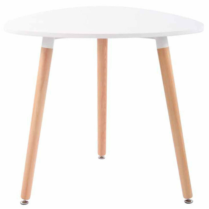 Stilren matgrupp med abenra bord och linares stolar