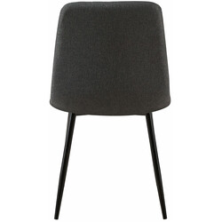 Modern och tidlös stolset med bekväm vaddering