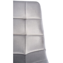 Bekväma vadderade stolar med modern design och sammetsklädsel