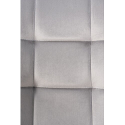 Bekväma vadderade stolar med modern design och sammetsklädsel