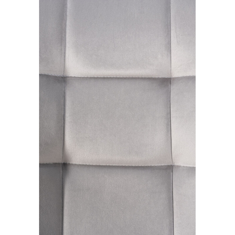 Bekväma vadderade stolar med modern design och sammetsklädsel