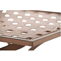 Eleganta nostalgiska trädgårdsstolar i järn, set om två