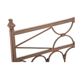 Eleganta nostalgiska trädgårdsstolar i järn, set om två