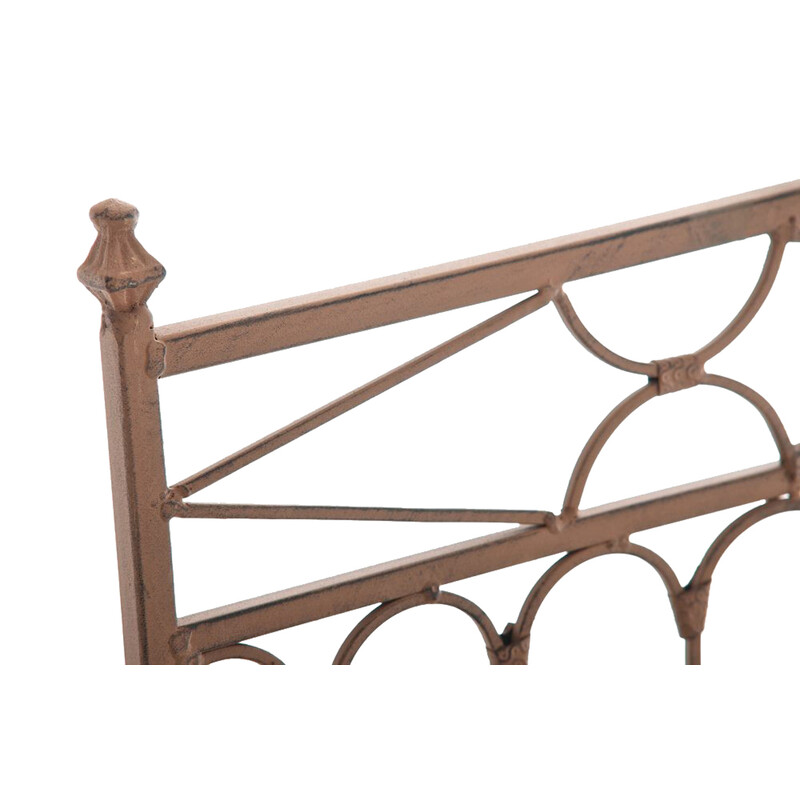 Eleganta nostalgiska trädgårdsstolar i järn, set om två