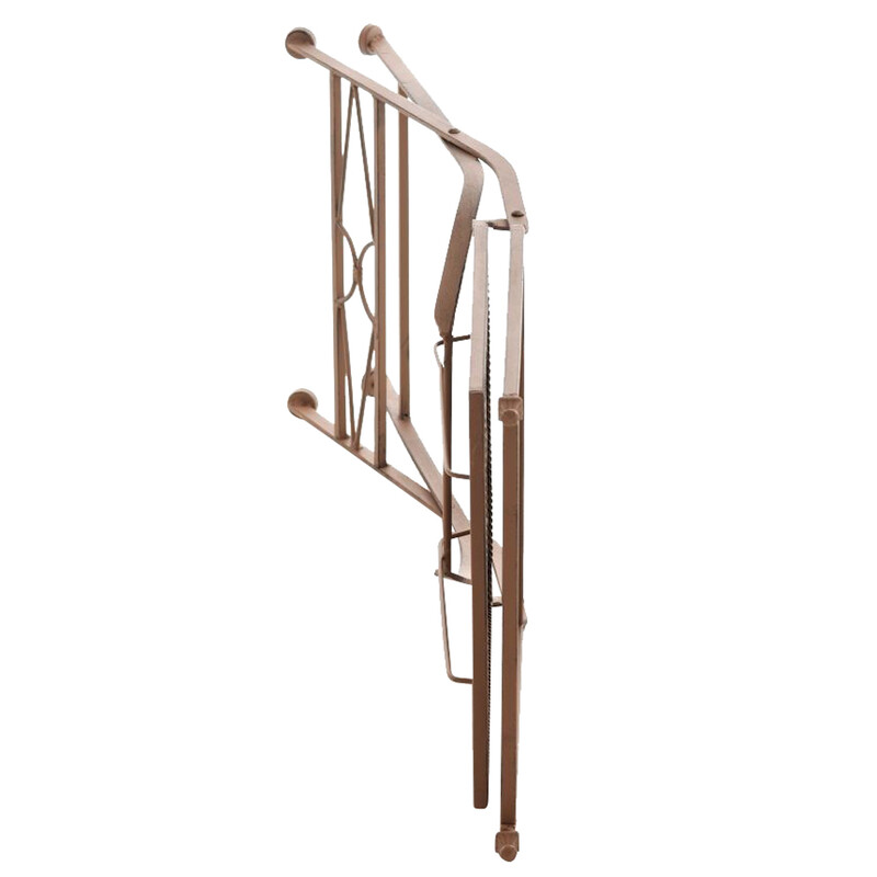 Eleganta nostalgiska trädgårdsstolar i järn, set om två