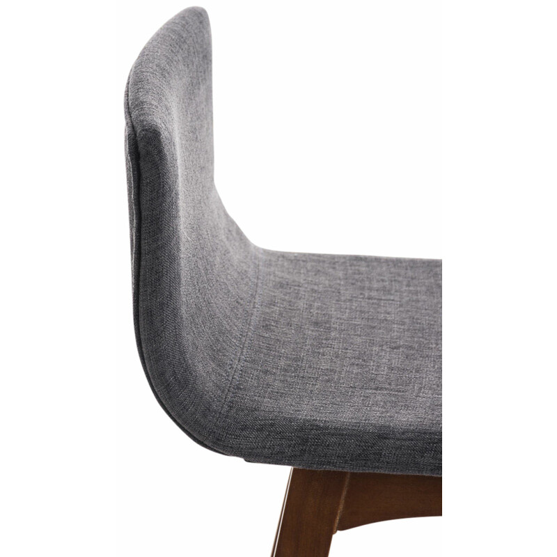 Eleganta barstolar med quiltat säte och träram