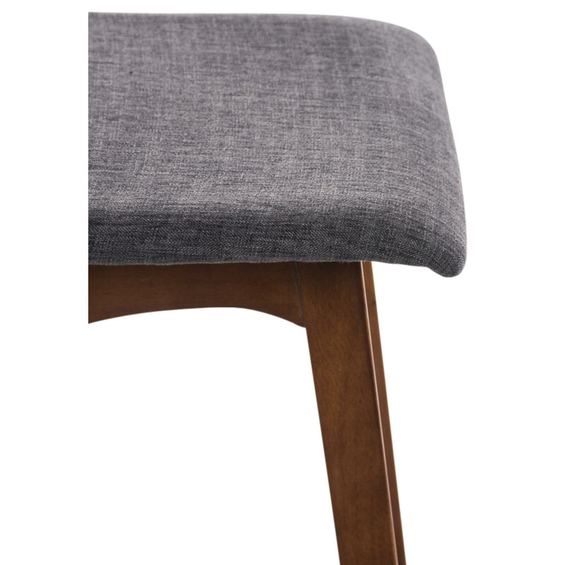 Eleganta barstolar med quiltat säte och träram