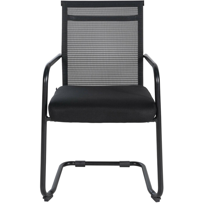 Modern ergonomisk gungstol med elegant tygklädsel