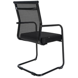 Modern ergonomisk gungstol med elegant tygklädsel