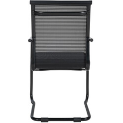 Modern ergonomisk gungstol med elegant tygklädsel