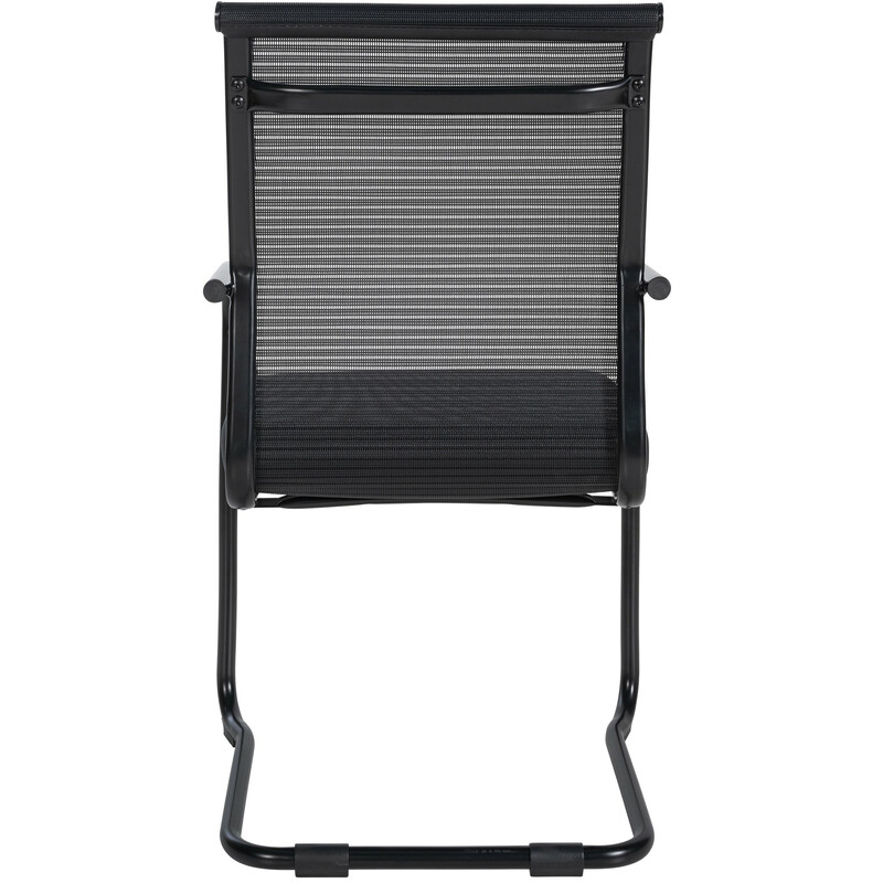 Modern ergonomisk gungstol med elegant tygklädsel