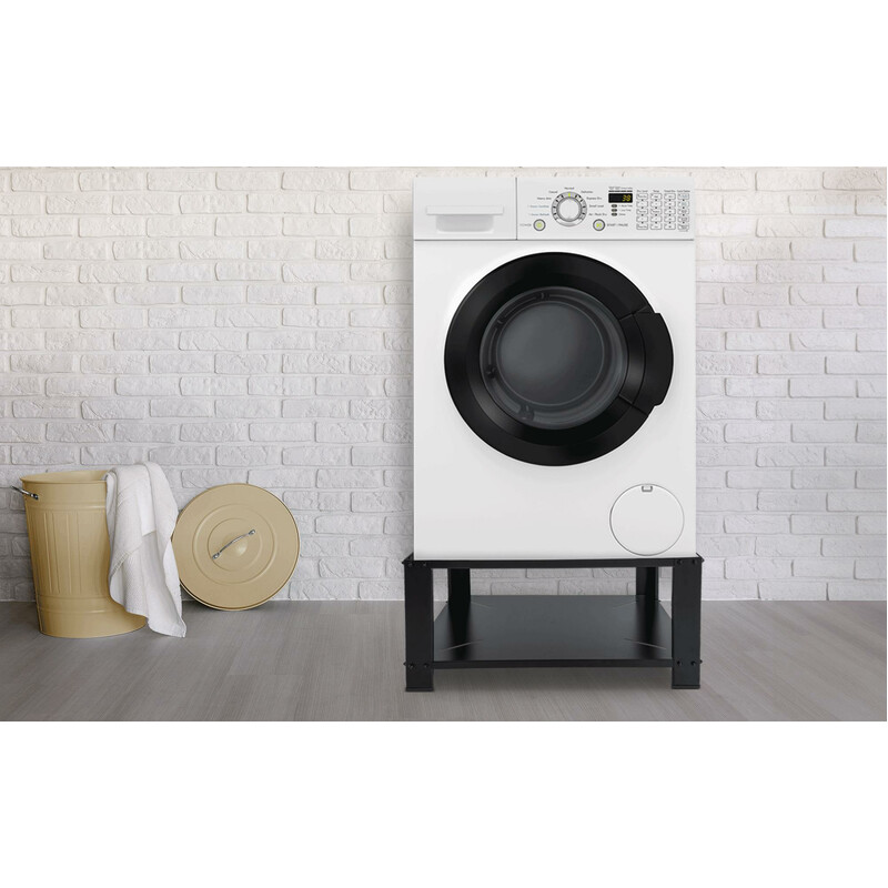 Ergonomisk piedestal med förvaringslåda för vitvaror