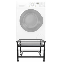 Praktiskt stativ med förvaring för hushållsapparater