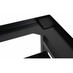 Praktiskt stativ med förvaring för hushållsapparater