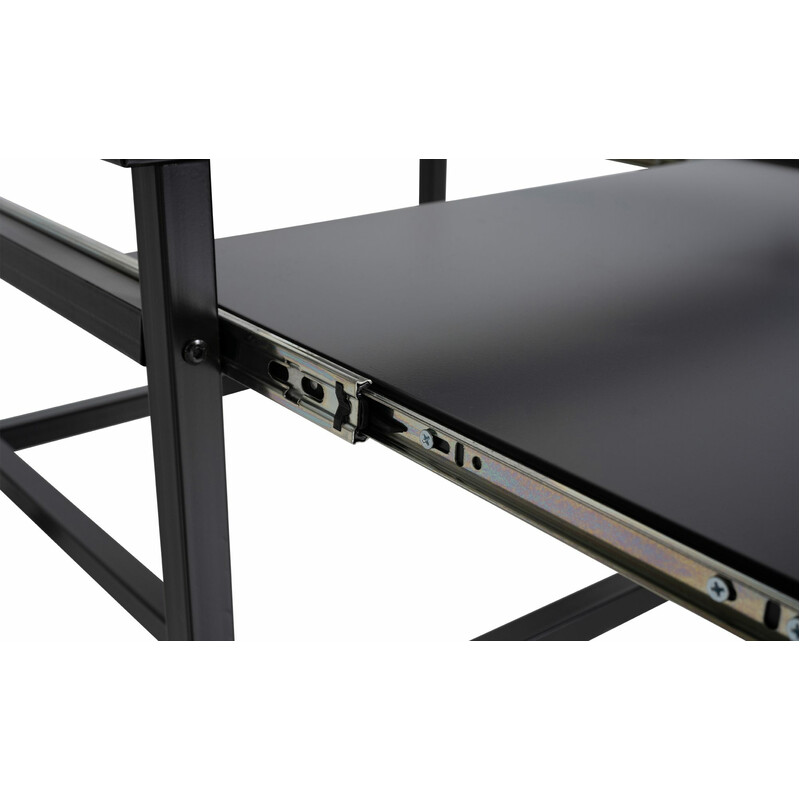 Praktiskt stativ med förvaring för hushållsapparater