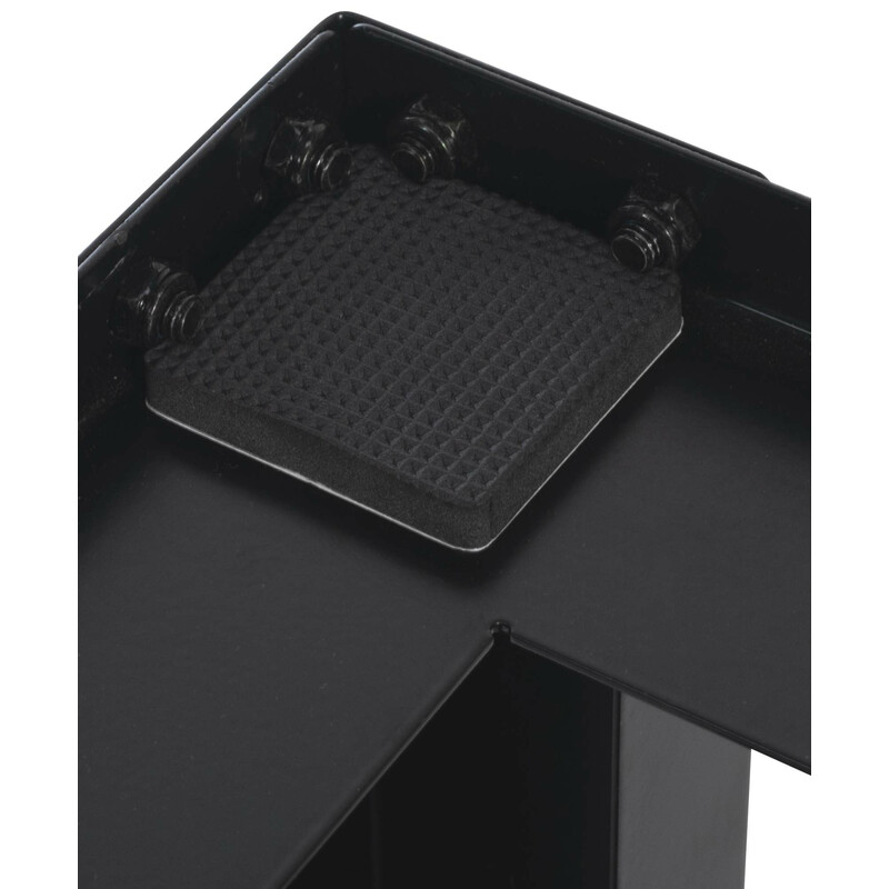 Ergonomisk metallställning med förvaringslåda för hushållsapparater