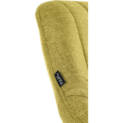 Modern justerbar barstol med tygklädsel och fotpall