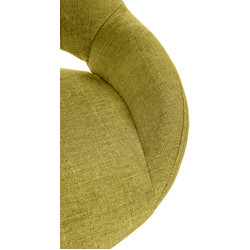 Modern justerbar barstol med tygklädsel och fotpall