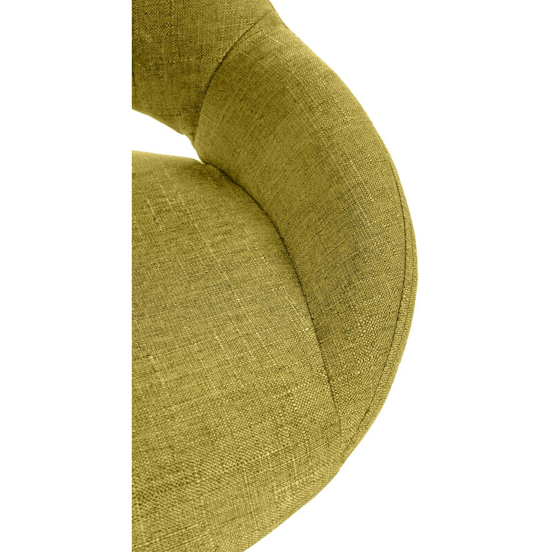 Modern justerbar barstol med tygklädsel och fotpall