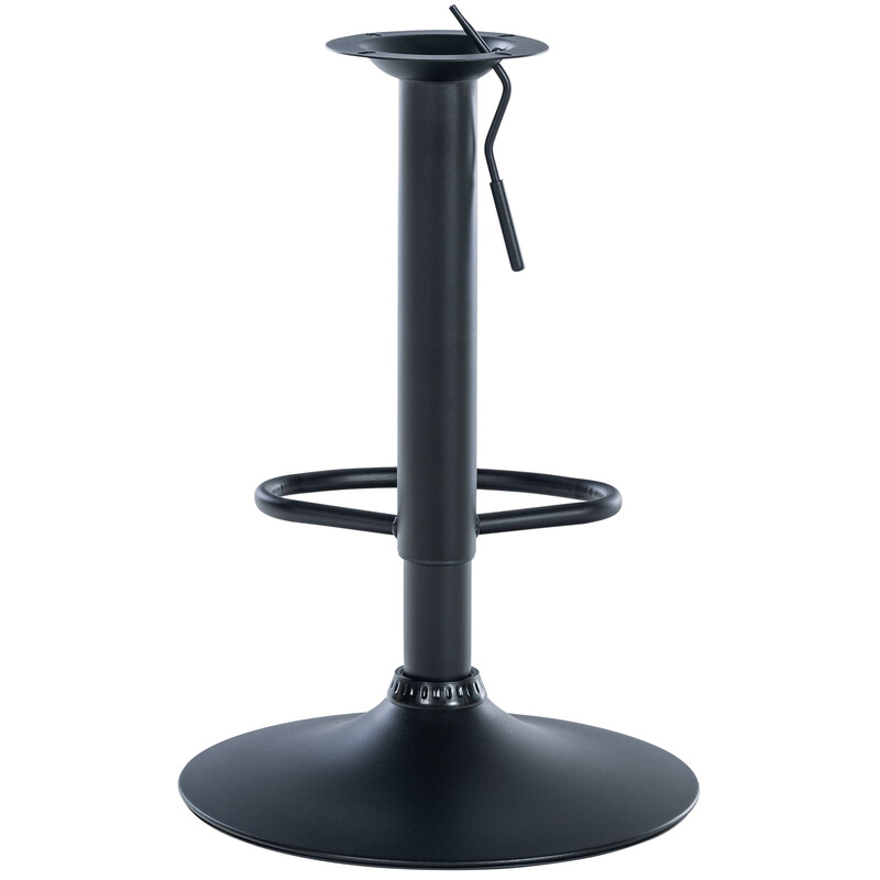 Roterbar höjdjusterbar barstolsbas med fotstöd reservdel