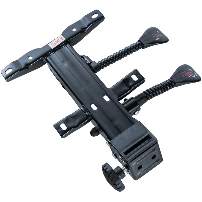 Justerbar fästmekanism för kontorsstol i hållbar metall