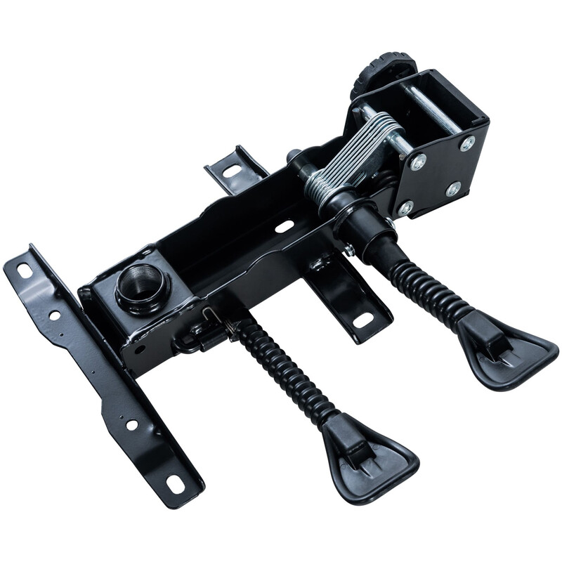 Justerbar fästmekanism för kontorsstol i hållbar metall